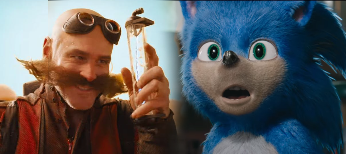 Sonic: O Filme ganha primeiro trailer com muita velocidade e Jim Carrey roubando a cena