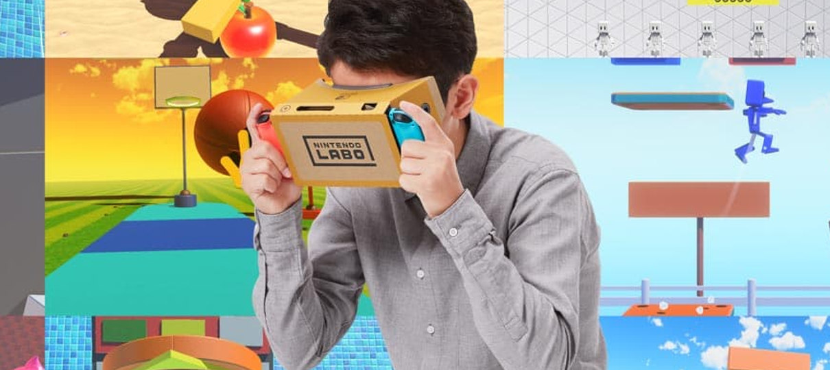 Nintendo anuncia realidade virtual para Super Mario Odyssey e Zelda: Breath of the Wild
