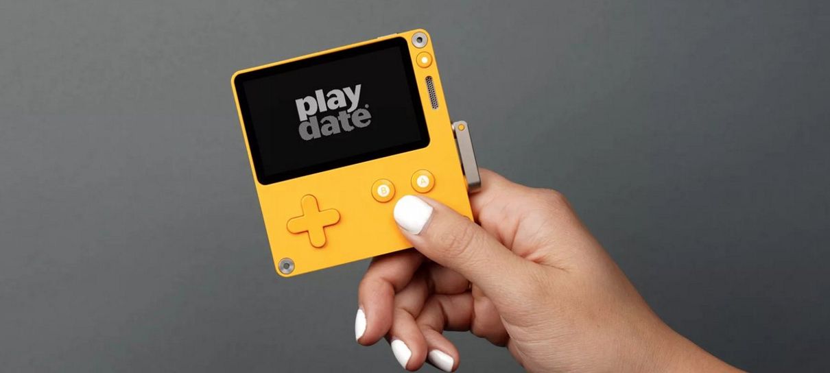 Playdate é um novo videogame portátil que chega em 2020