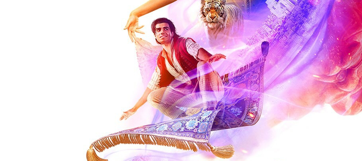 Aladdin voa no seu tapete em novo cartaz do longa