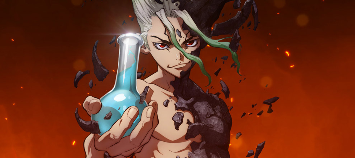 Anime de Dr. Stone será transmitido pela Crunchyroll no Brasil
