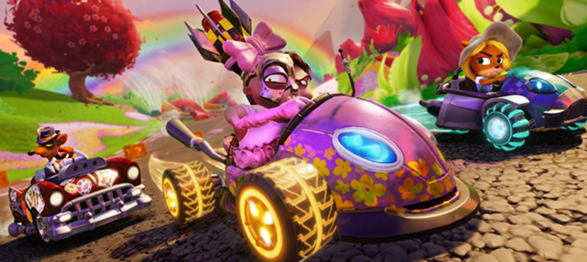 Crash Team Racing | Novo trailer mostra customização de veículos e de personagens