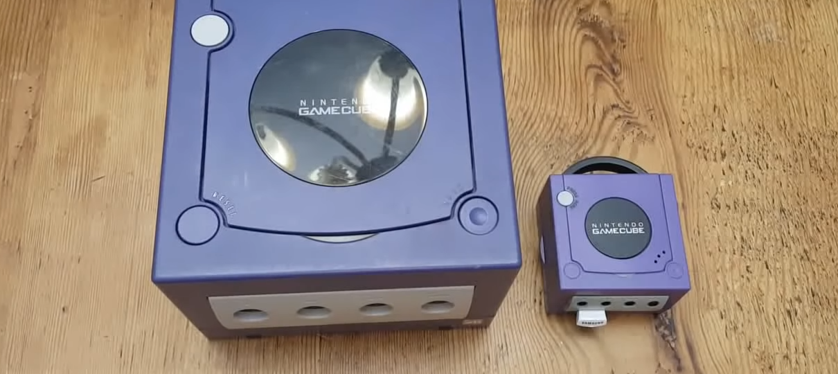 Fã cria versão mini do GameCube (que funciona!)
