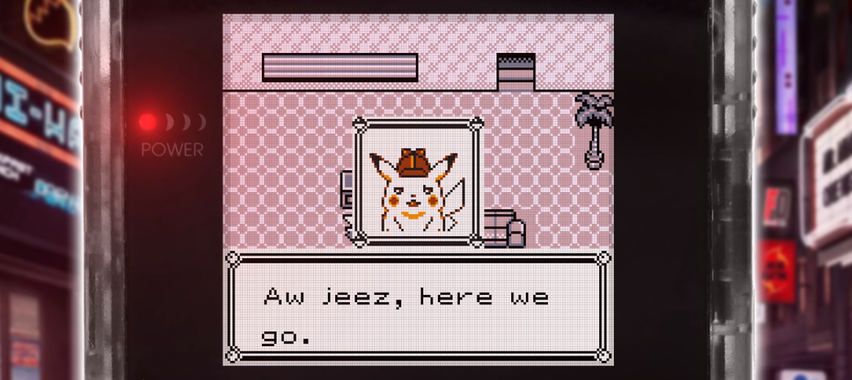 Fãs reimaginam trailer de Detetive Pikachu como um jogo do Game Boy Color