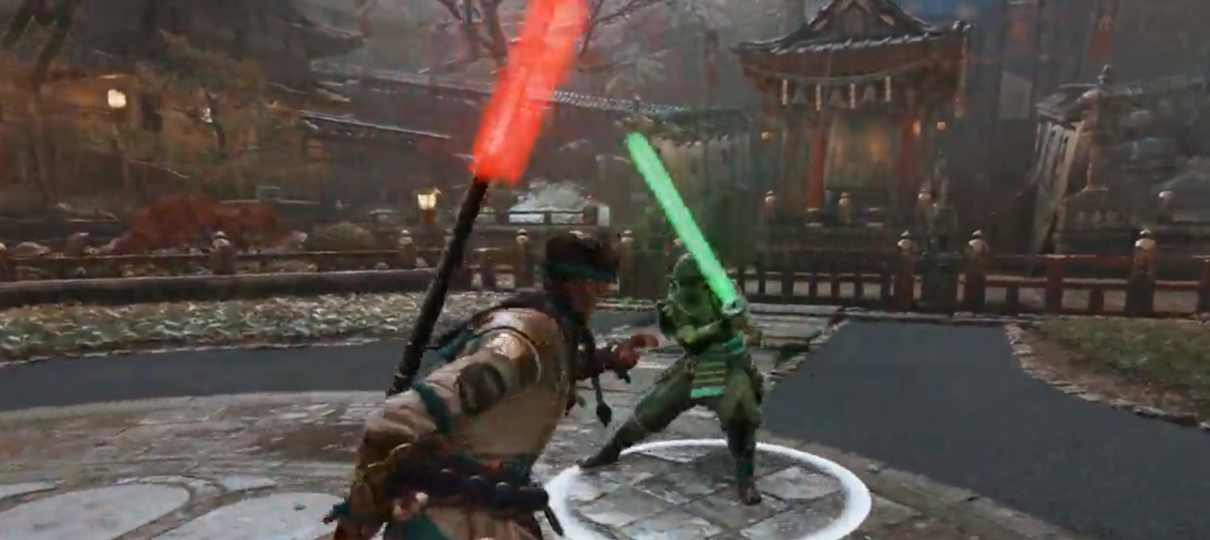 Armas de For Honor viram sabres de luz para comemorar o Dia de Star Wars