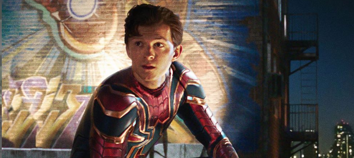 Homem-Aranha: Longe de Casa ganha cartaz com Homem de Ferro ao fundo