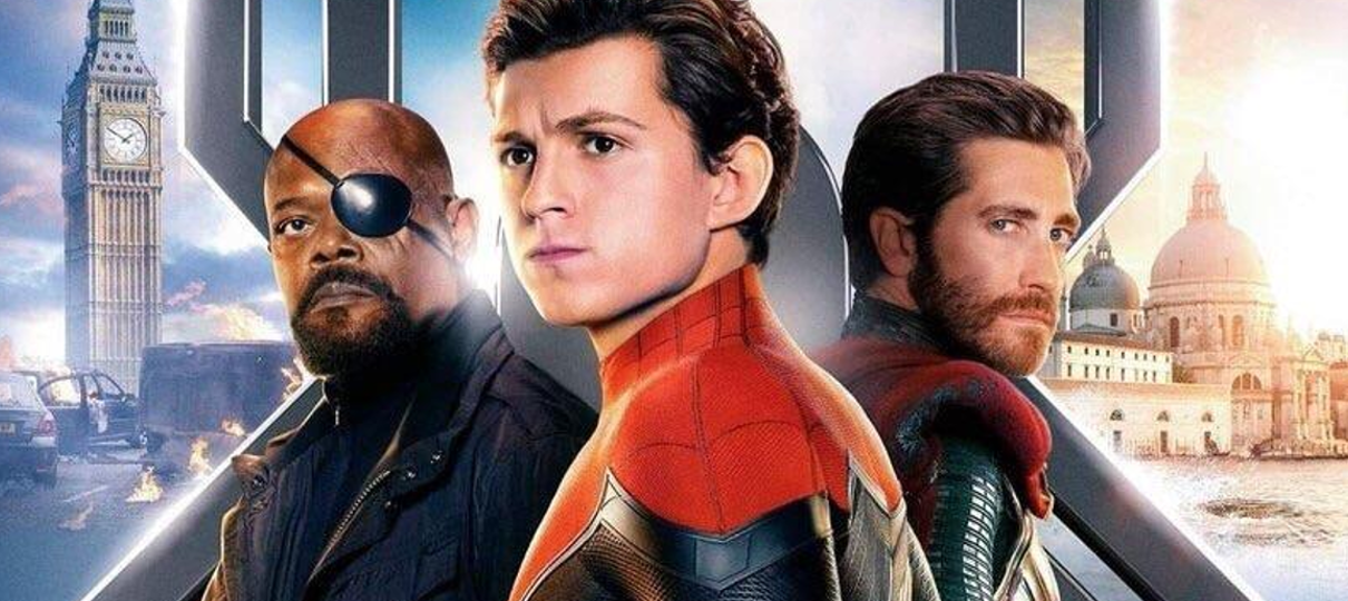 Homem-Aranha: Longe de Casa ganha cartaz oficial com Nick Fury e Mystério