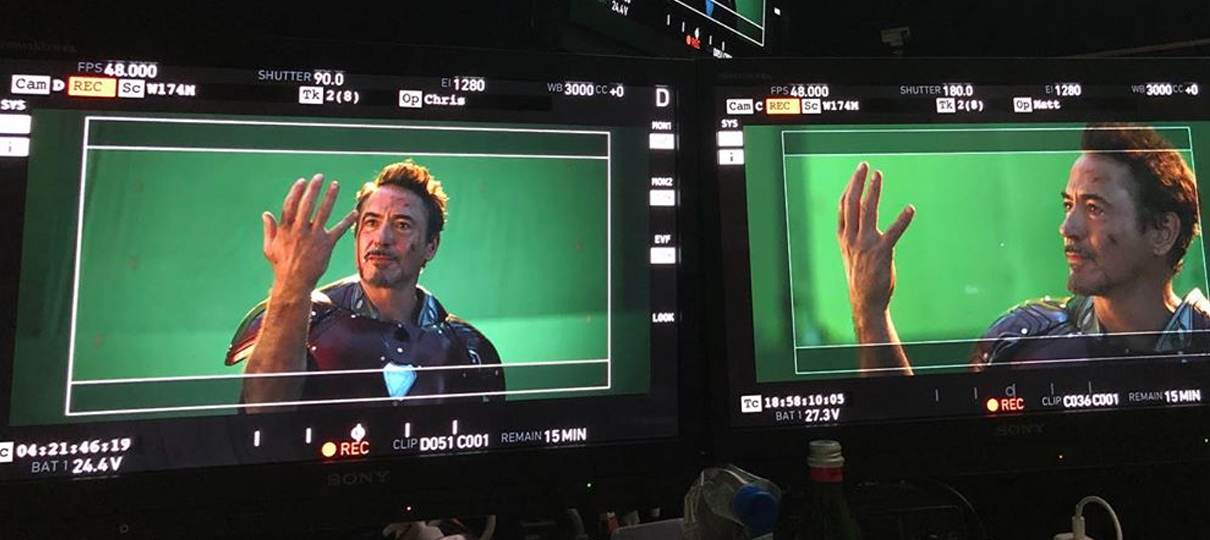 Robert Downey Jr. mostra bastidores das filmagens de Vingadores: Ultimato