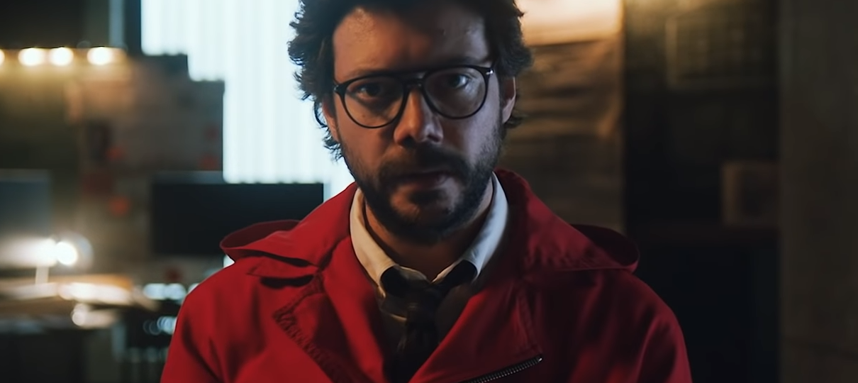 Professor retorna em novo vídeo de La Casa de Papel