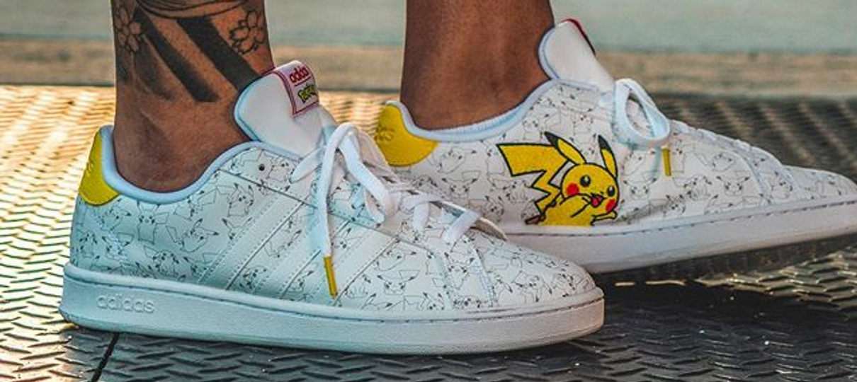 Esses tenis de Pokemon sao super efetivos contra a nossa carteira Jovem Nerd