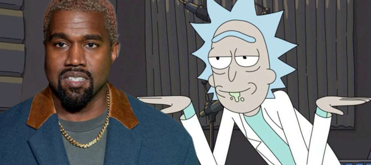 Criadores de Rick and Morty abrem as portas para Kanye West fazer um episódio da animação