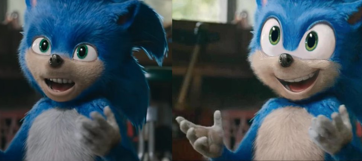 Sonic - O Filme': Internautas aprovam 'reforma' do personagem