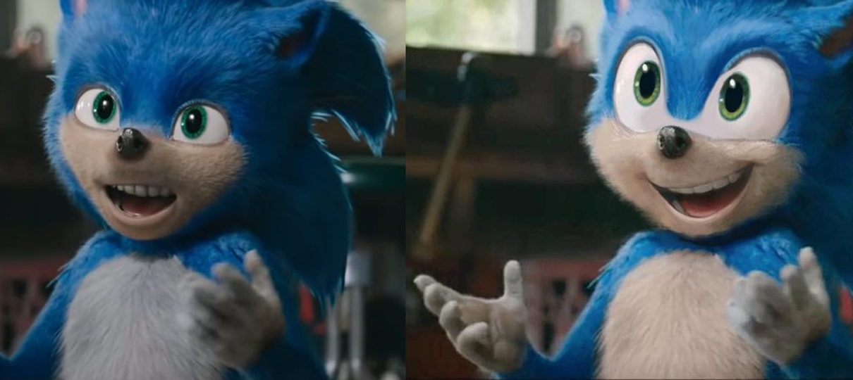 Internet está tentando "consertar" o trailer de Sonic: O Filme