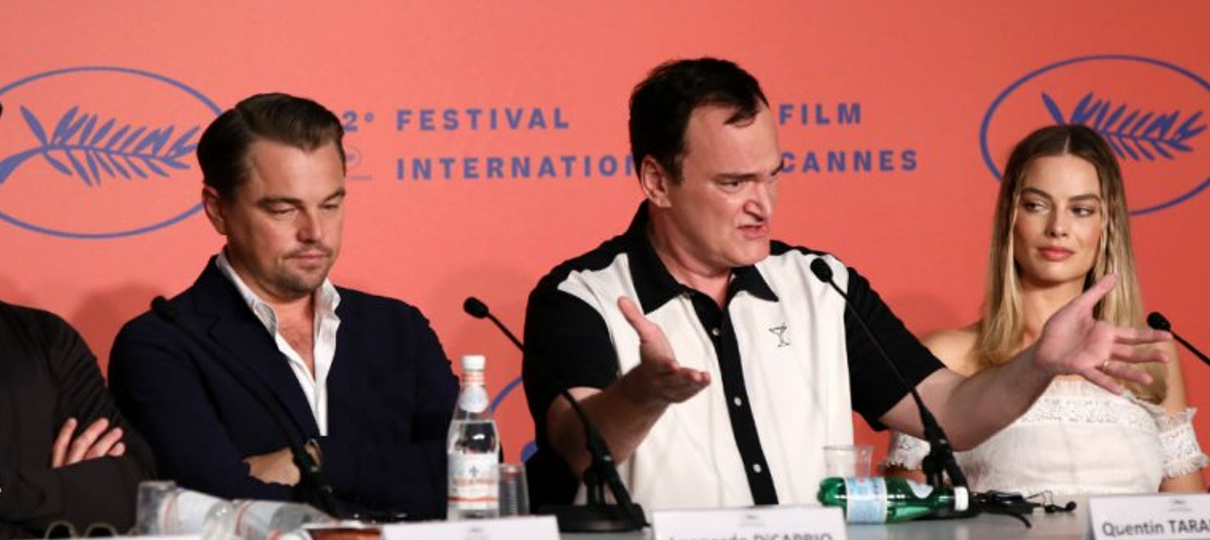 Em Cannes, Tarantino se irrita com perguntas na coletiva de Era Uma Vez em Hollywood