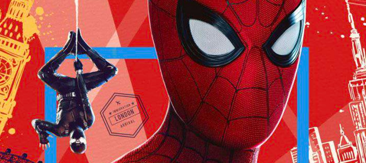 Homem-Aranha: Longe de Casa | Pôster IMAX mostra dois trajes do herói