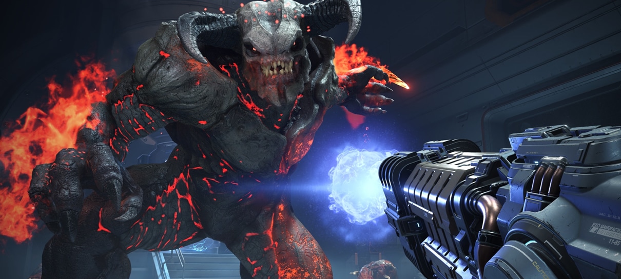 "Doom Eternal é um jogo de videogame, não é uma experiência cinematográfica", diz produtor