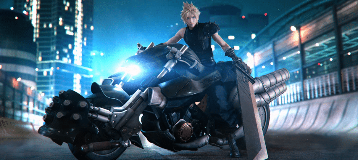 Final Fantasy VII Remake | Edição de colecionador vem com figure de Cloud na moto