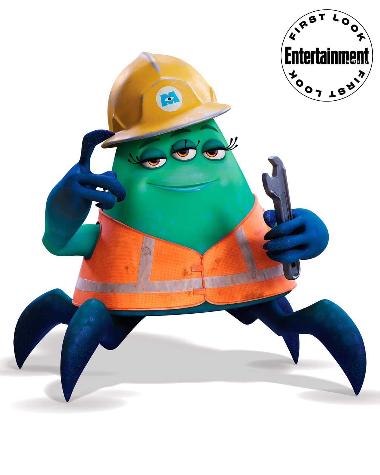 MONSTERS AT WORK - Character Art. (Disney)
CUTTER (ALANNA UBACH)