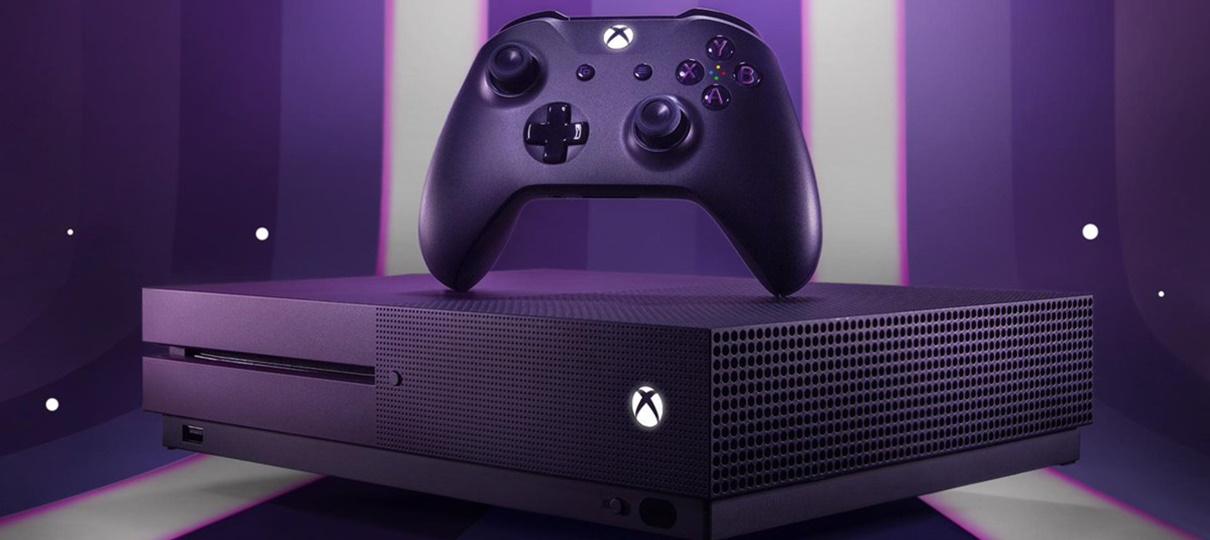 Microsoft anuncia edição do Xbox One S temática de Fortnite
