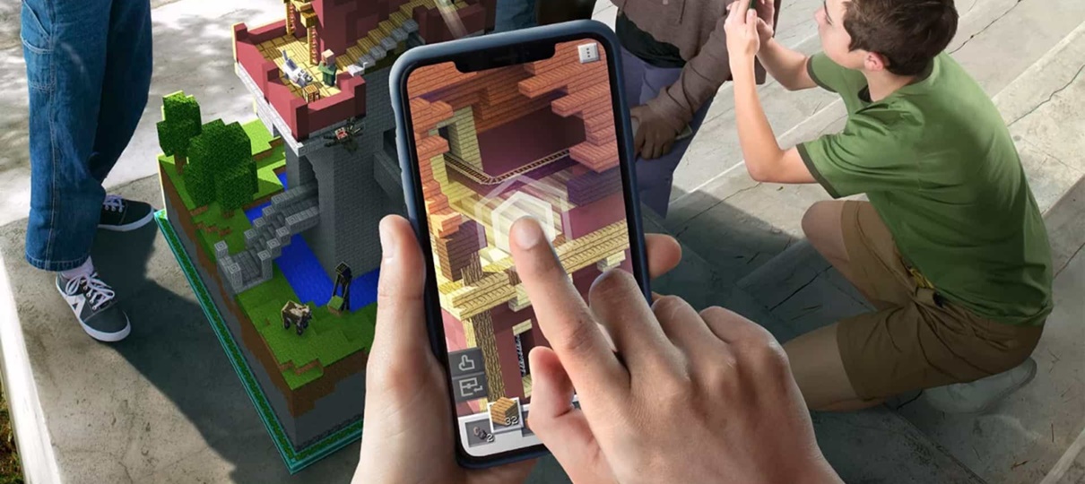Minecraft Earth | Mojang demonstra como o jogo em realidade aumentada funcionará