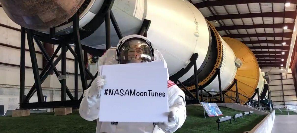 NASA pede ajuda para criar playlist para nova missão tripulada na lua
