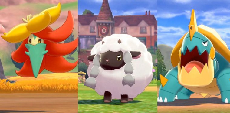 Confira os novos monstrinhos de Pokémon Sword & Shield