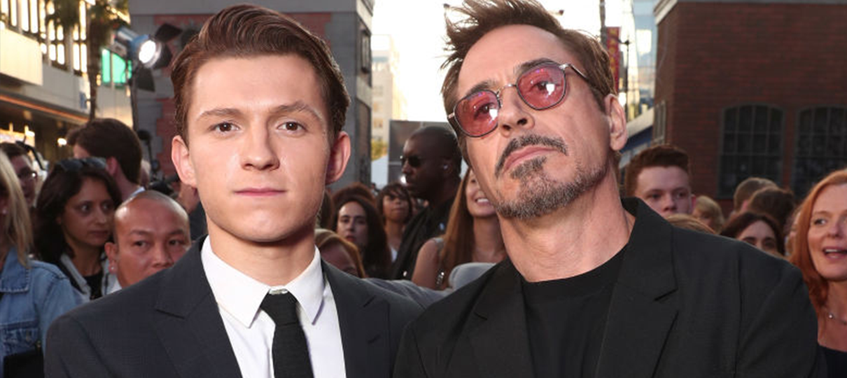 Robert Downey Jr. publica mensagem fofa no aniversário de Tom Holland