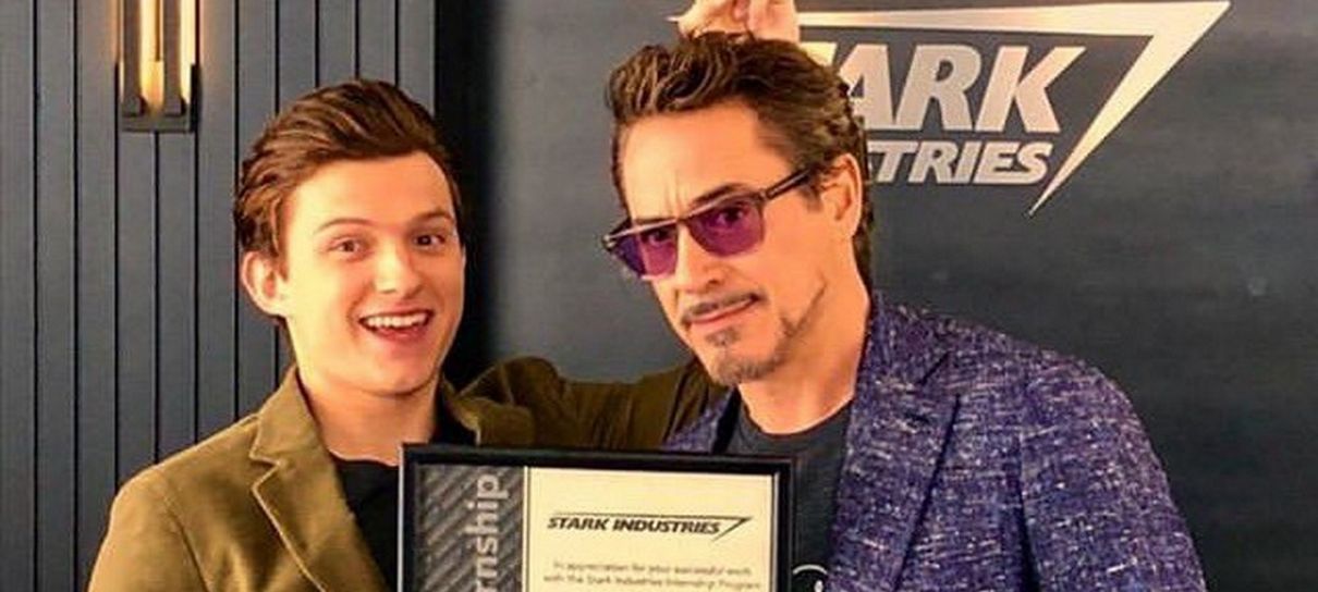 Robert Downey Jr. é um mentor para Tom Holland também longe das câmeras