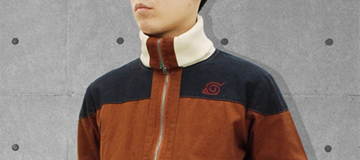 Vista todo o estilo ninja com essa jaqueta de Naruto