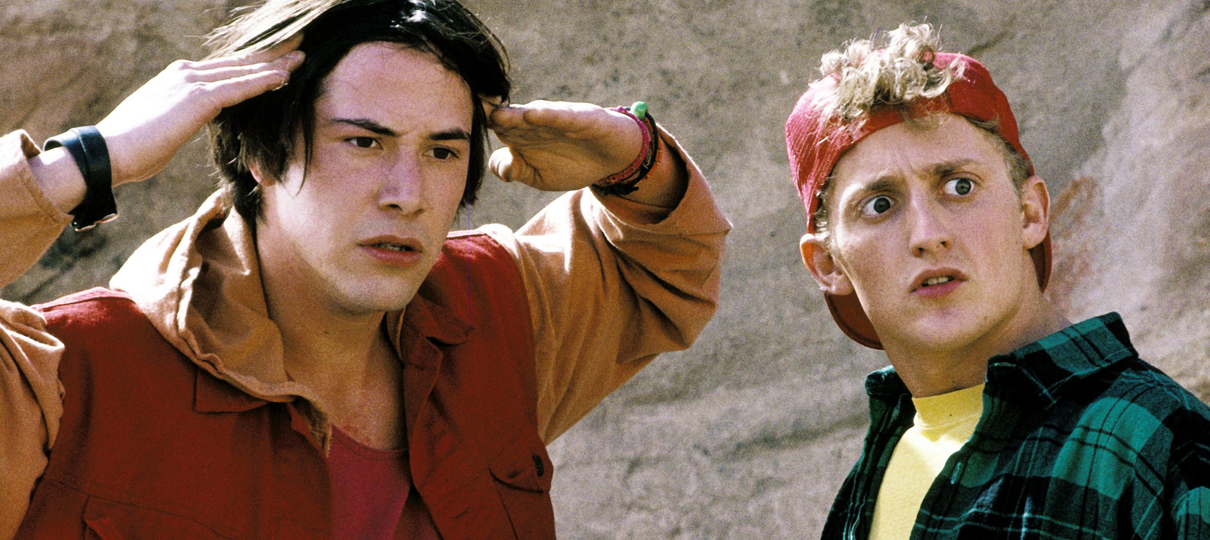 Bill & Ted Face the Music | Fotos do set de filmagens mostram Keanu Reeves e Alex Winter