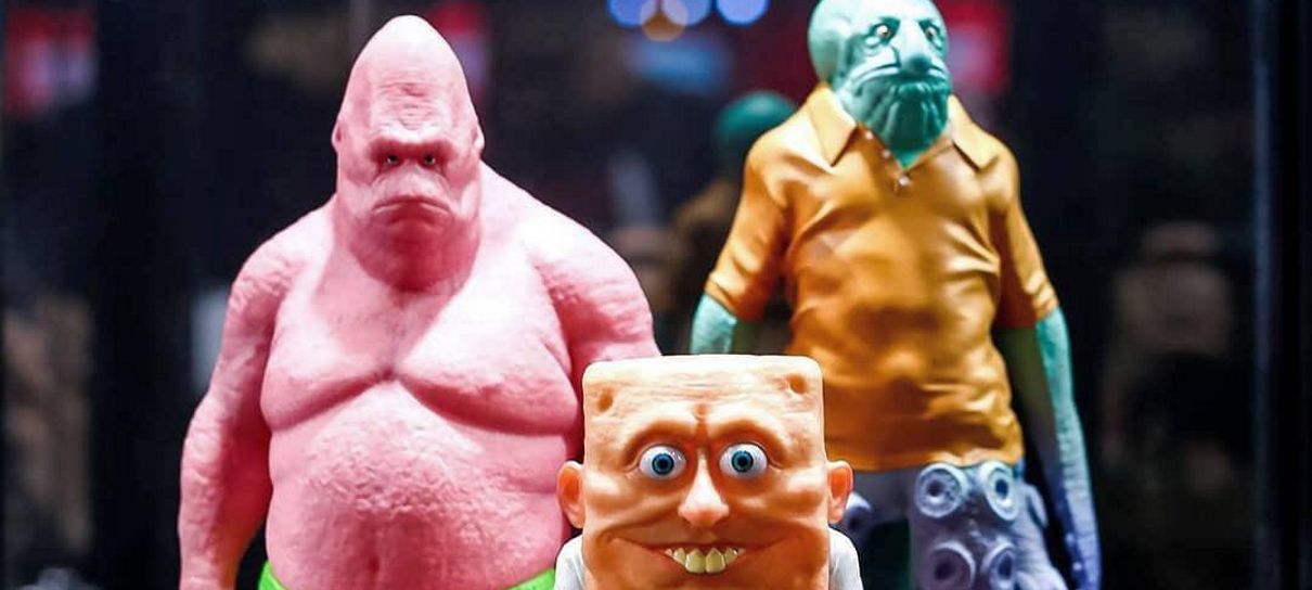 Bob Esponja vai ganhar figures realistas (e perturbadores)