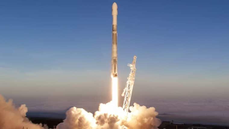 Confira o momento do lançamento de foguete da SpaceX