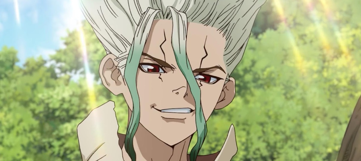 Confira os primeiros 10 minutos do anime de Dr. Stone