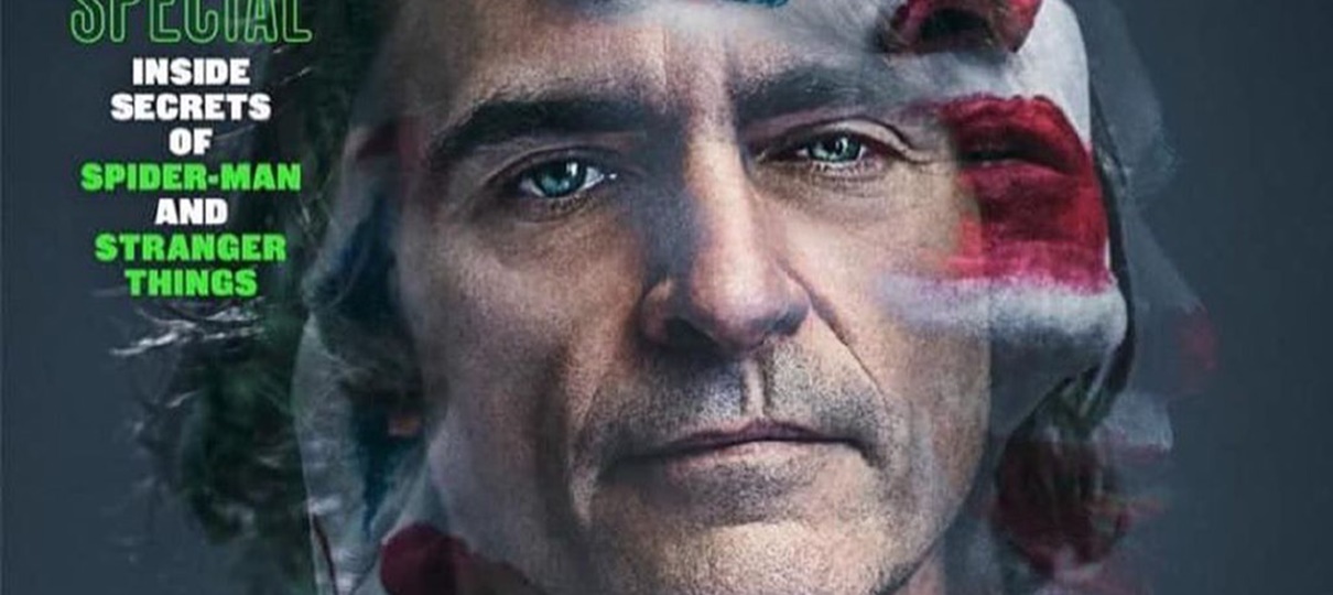 Coringa toma conta de Arthur Fleck em nova capa de revista