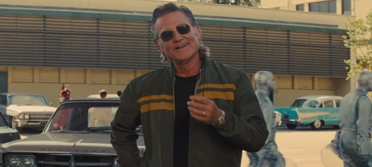 Cena de Era Uma Vez em Hollywood com Kurt Russel é revelada