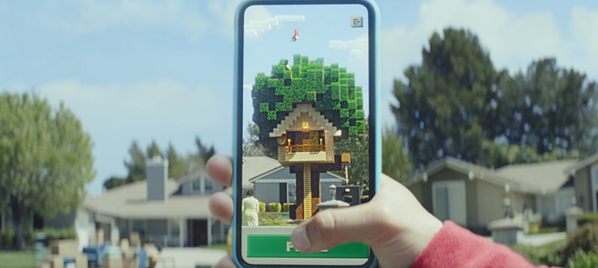 Jogo de Minecraft em realidade aumentada ganha vídeo de gameplay