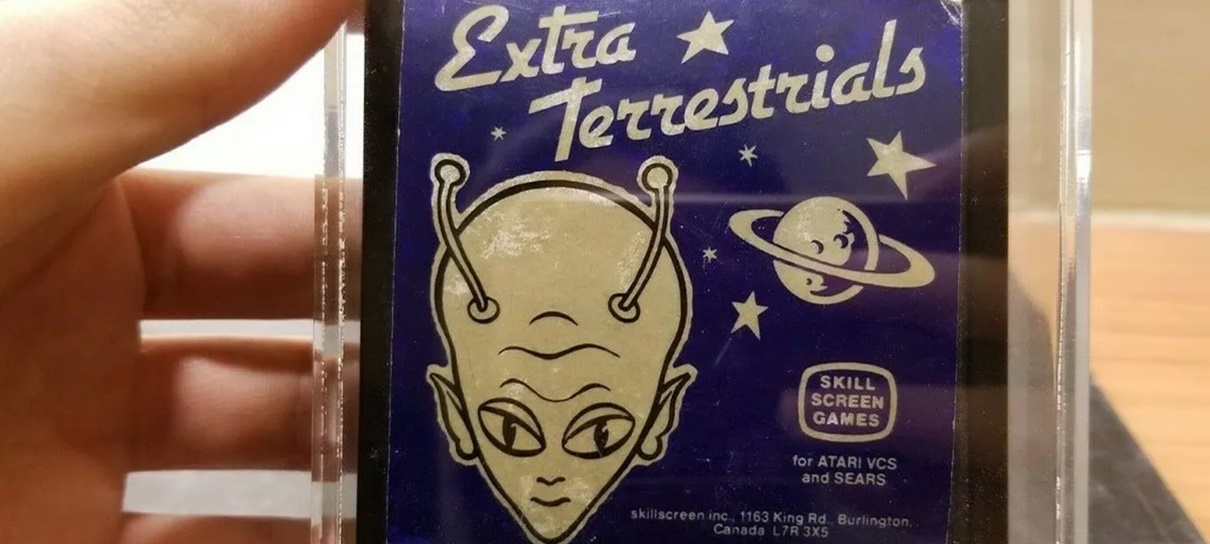 Jogo raro de alienígenas para Atari 2600 está à venda por US$ 90 mil