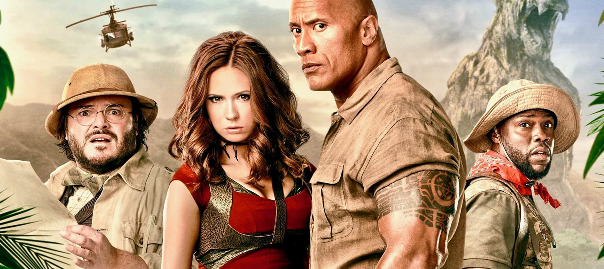 Sequência de Jumanji: Bem Vindo à Selva ganha trailer e título oficial