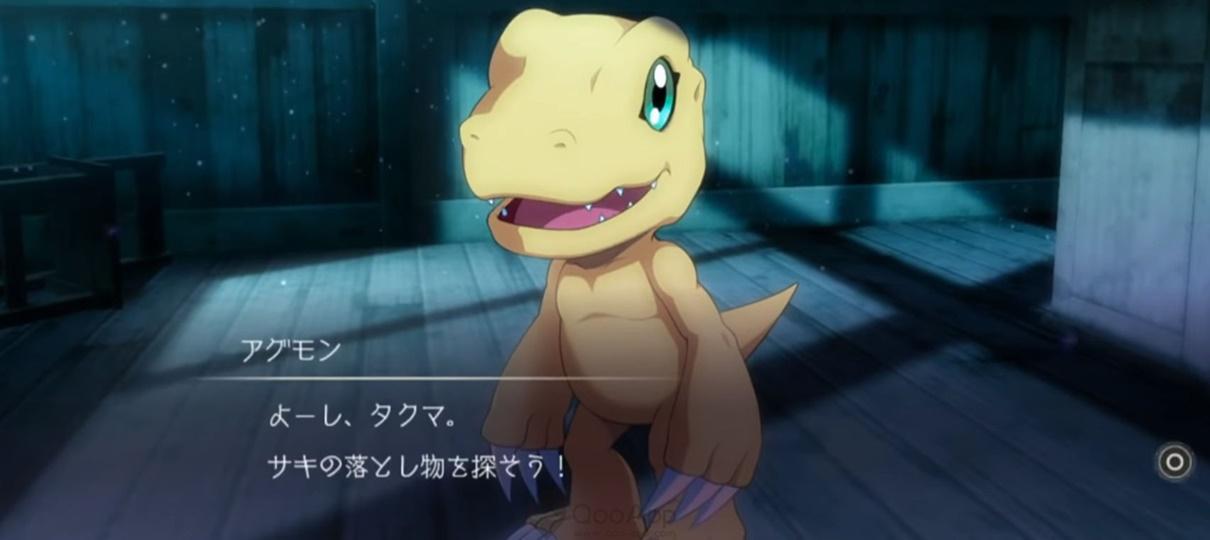 Novo RPG de estratégia de Digimon é adiado para 2020