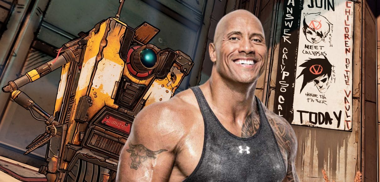 Diretor da Gearbox quer The Rock como Claptrap no filme de Borderlands