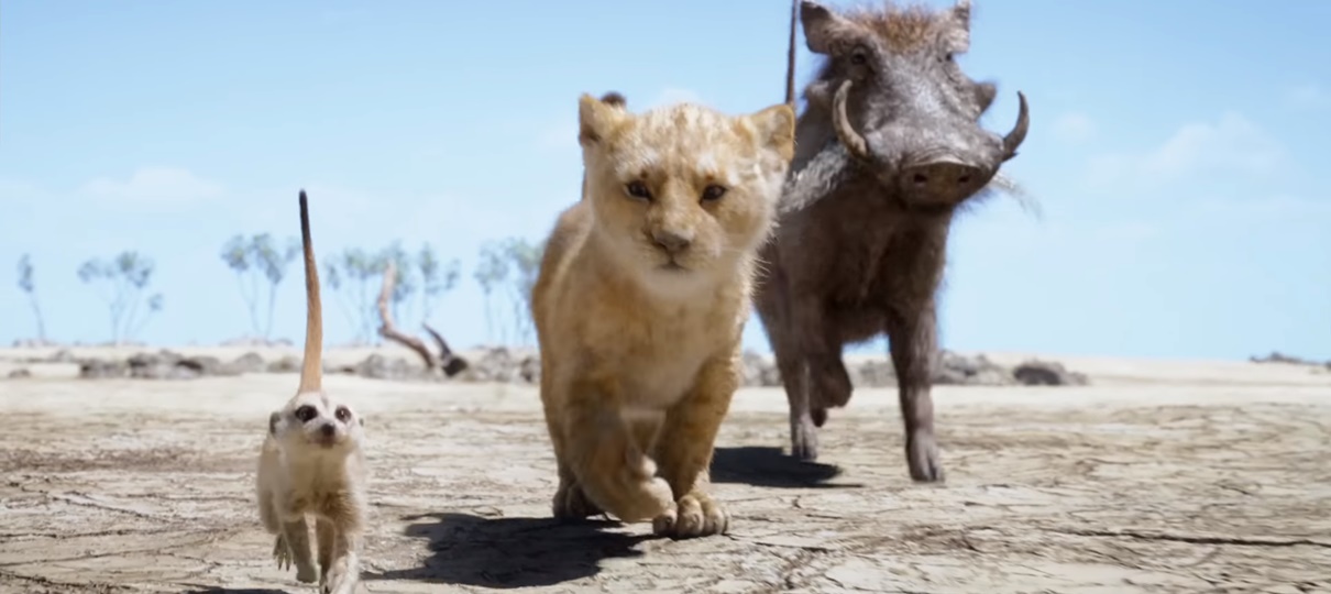 Timão e Pumba são destacados em novo teaser de O Rei Leão
