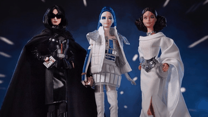 Mattel revela coleção de Barbies de Star Wars