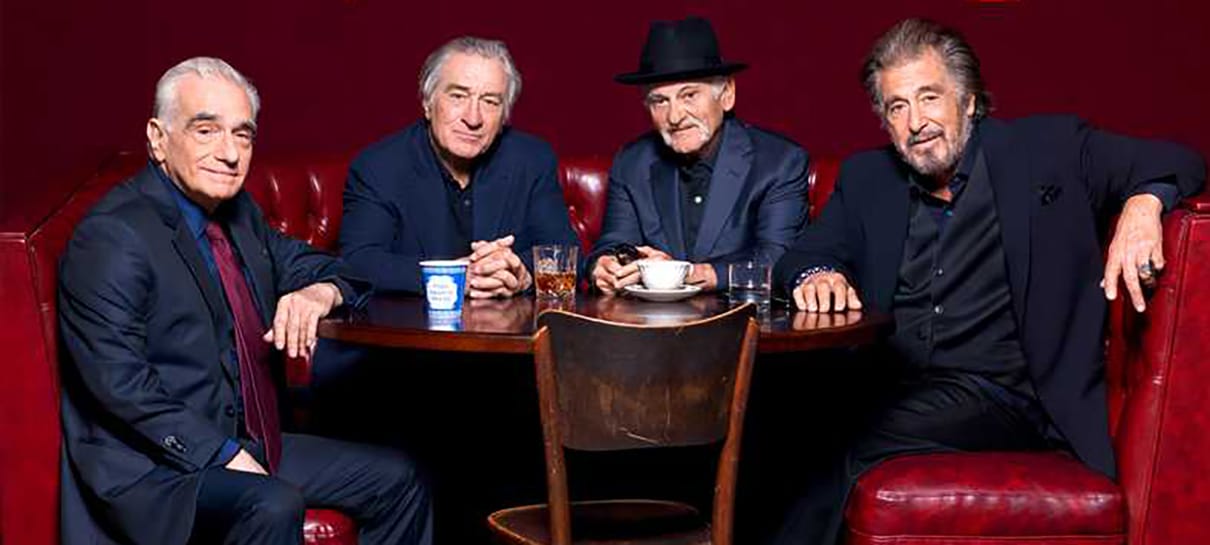 Martin Scorsese e elenco de O Irlandês estampam a capa da revista Empire