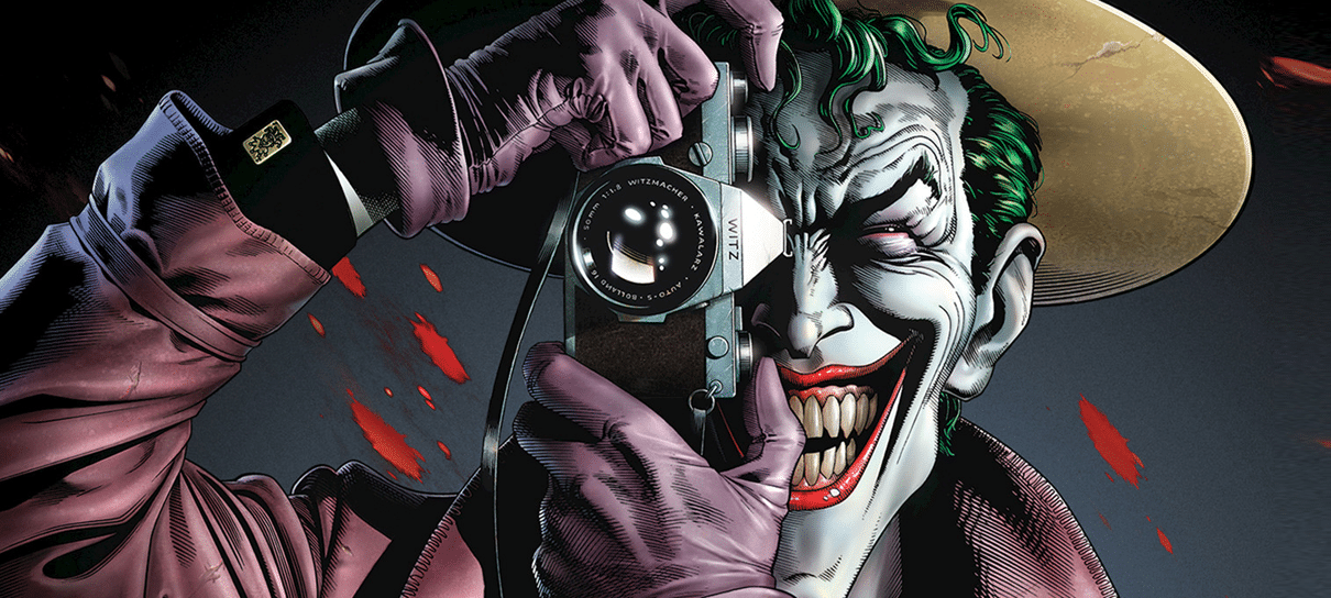 Coringa foi inspirado por HQ Piada Mortal e filme O Homem que Ri