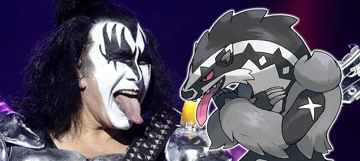 Gene Simmons, do Kiss, ficou lisonjeado com o visual de novo Pokémon