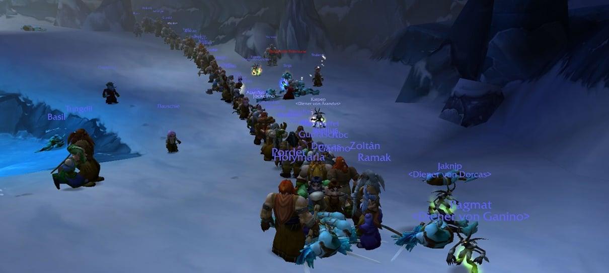 Jogadores de World of Warcraft Classic estão enfrentando filas de espera nas missões