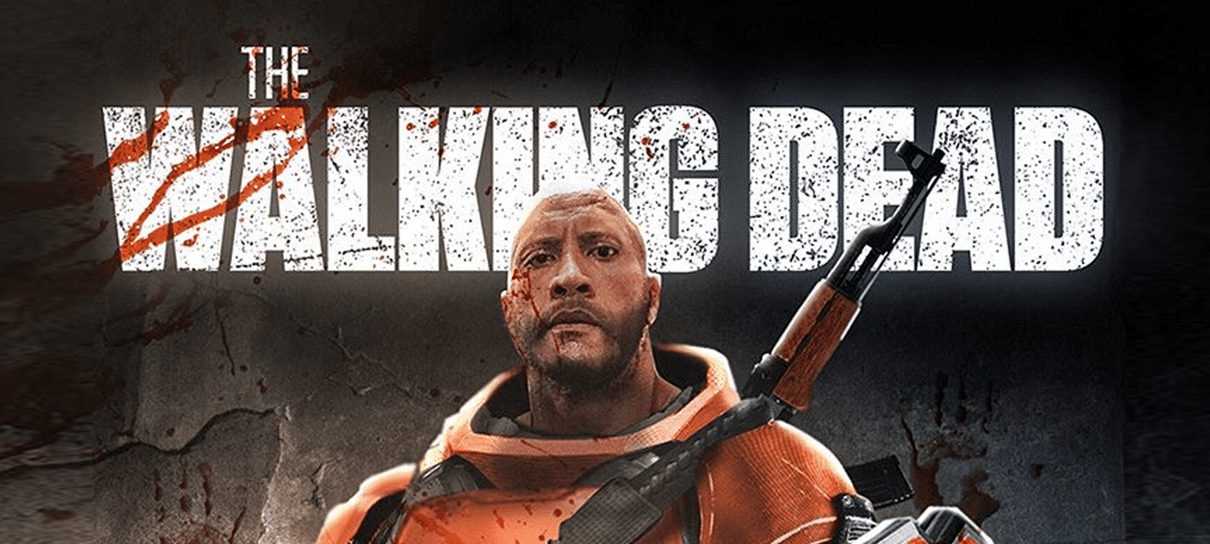 Bosslogic imagina The Rock como Mercer, personagem dos quadrinhos de The Walking Dead