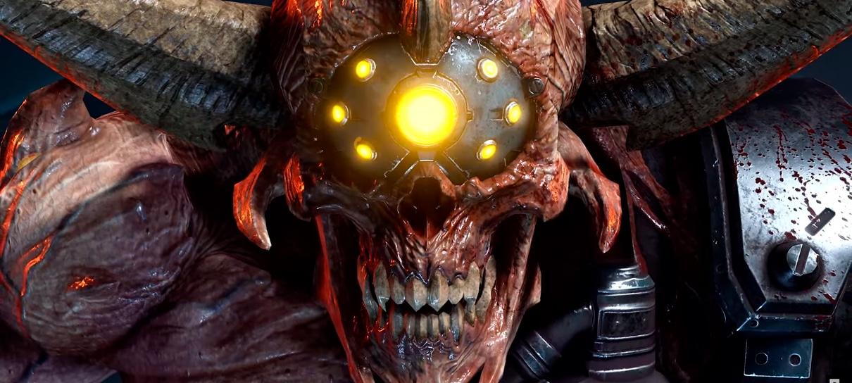 Doom Eternal | Trailer revela o novo inimigo Doom Hunter