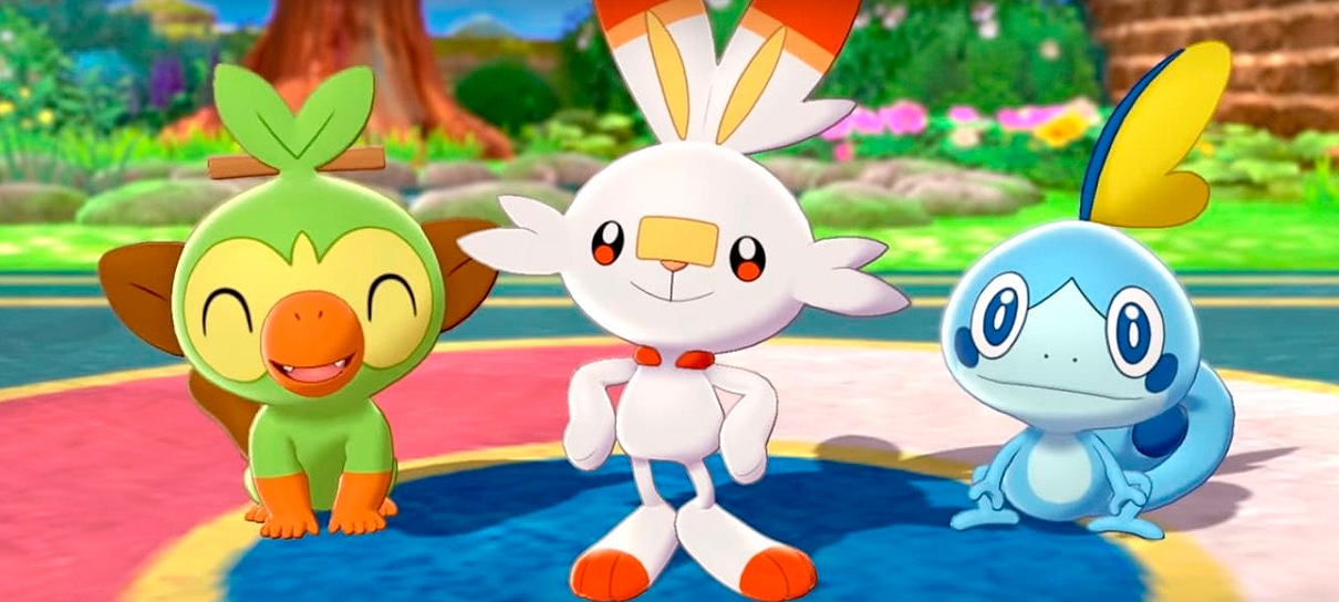Trailer mostra novos locais e detalhes de Pokémon Sword &amp; Shield