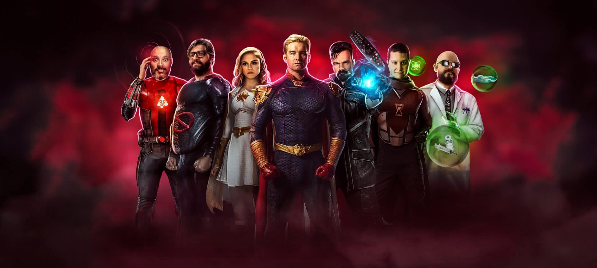 Capa do episódio The Boys e a rapaziada super